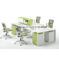 Apple Green bureau moderne avec cadre en métal fort (FOH-CXSZ28-4B)